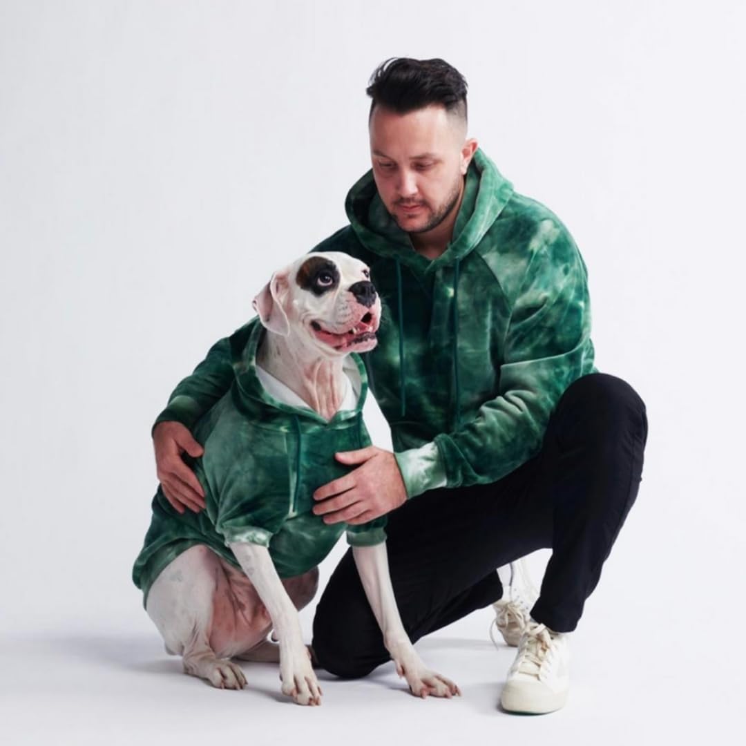 Spark Paws Dog Hoodie - Premium Quality, Buttery Soft, Superior Comfort and Fit, Calming Fleece Interior, Suitable for All Breeds - Cyber Punk - XL