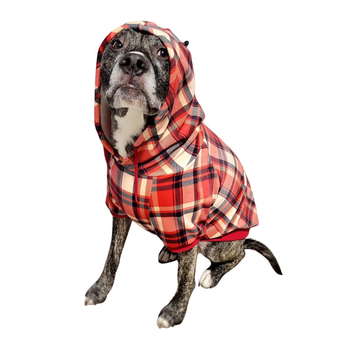 Spark Paws Dog Hoodie - Premium Quality, Buttery Soft, Superior Comfort and Fit, Calming Fleece Interior, Suitable for All Breeds - Cyber Punk - XL