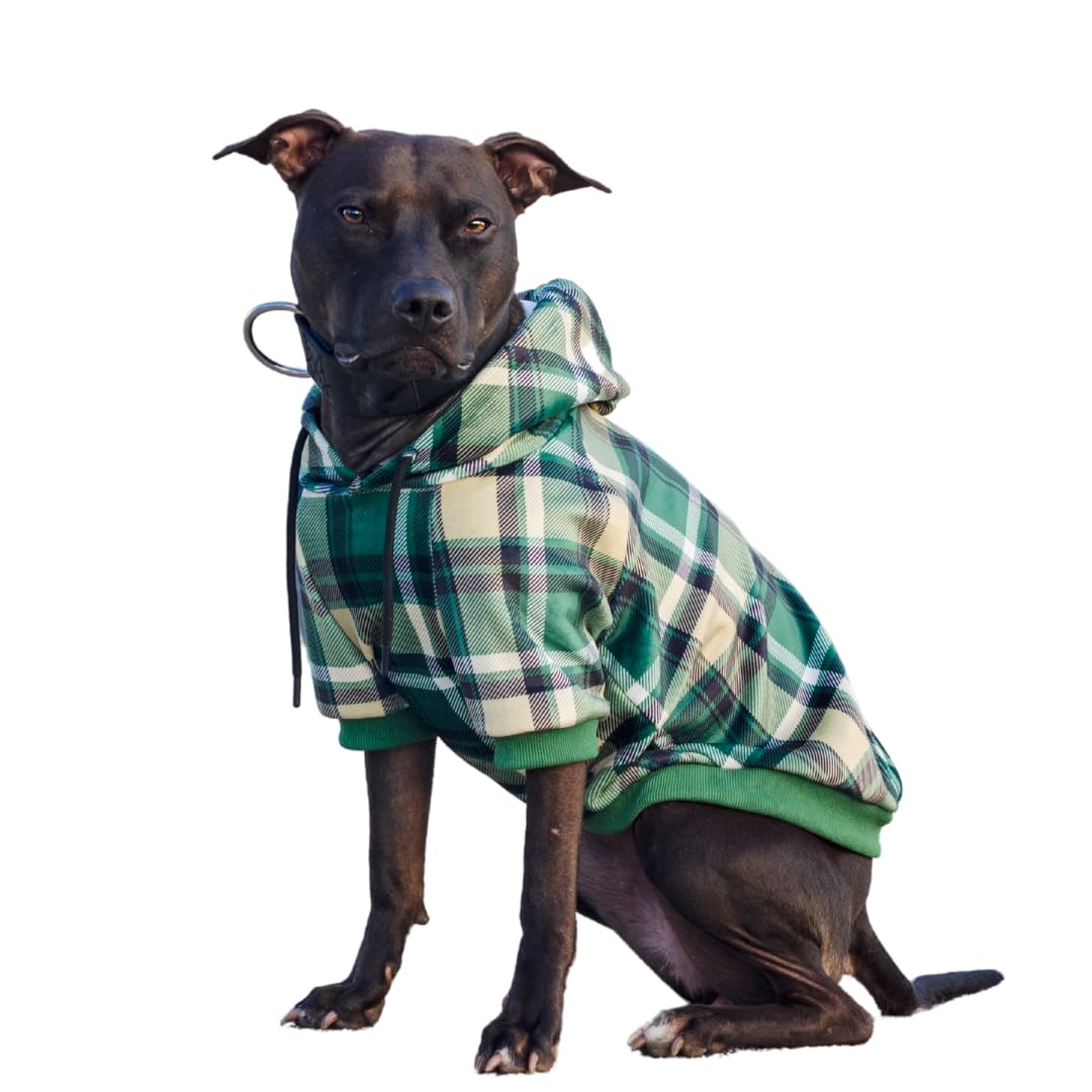 Spark Paws Dog Hoodie - Premium Quality, Buttery Soft, Superior Comfort and Fit, Calming Fleece Interior, Suitable for All Breeds - Cyber Punk - XL