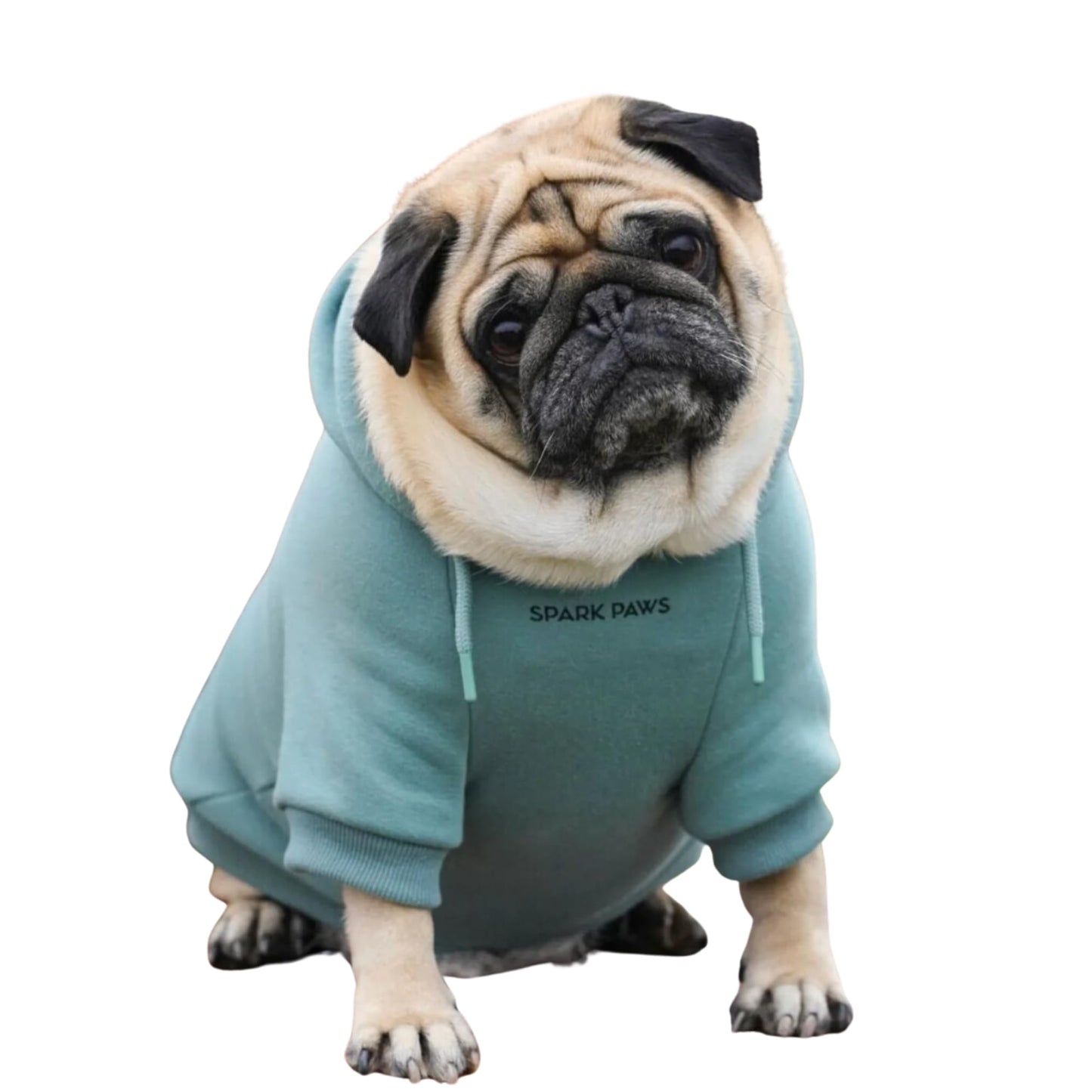 Spark Paws Dog Hoodie - Premium Quality, Buttery Soft, Superior Comfort and Fit, Calming Fleece Interior, Suitable for All Breeds - Cyber Punk - XL