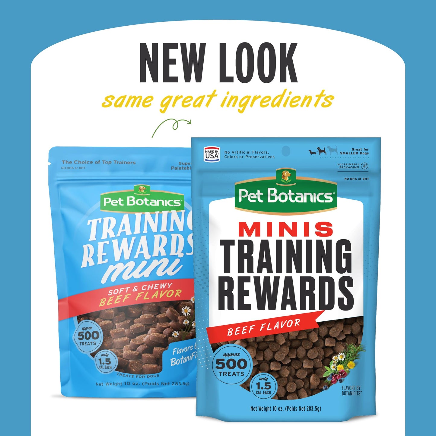 Pet Botanics Training Rewards Treats for Dogs, Made with Real Pork Liver, Focuses, Motivates, Rewards, Speeds Up Learning Curve, No BHA, BHT, Ethoxyquin, Bacon, 20 oz (1 pack)