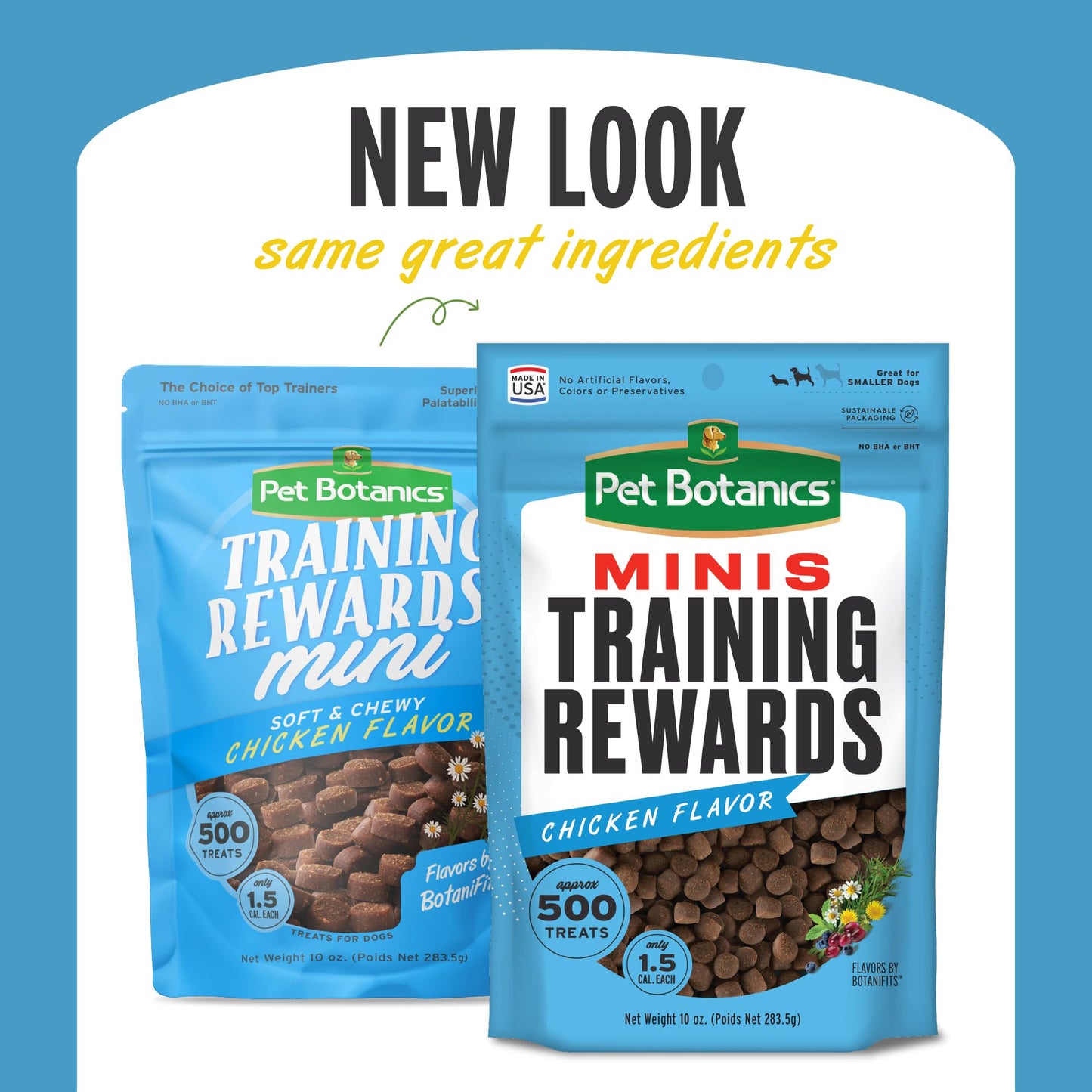 Pet Botanics Training Rewards Treats for Dogs, Made with Real Pork Liver, Focuses, Motivates, Rewards, Speeds Up Learning Curve, No BHA, BHT, Ethoxyquin, Bacon, 20 oz (1 pack)