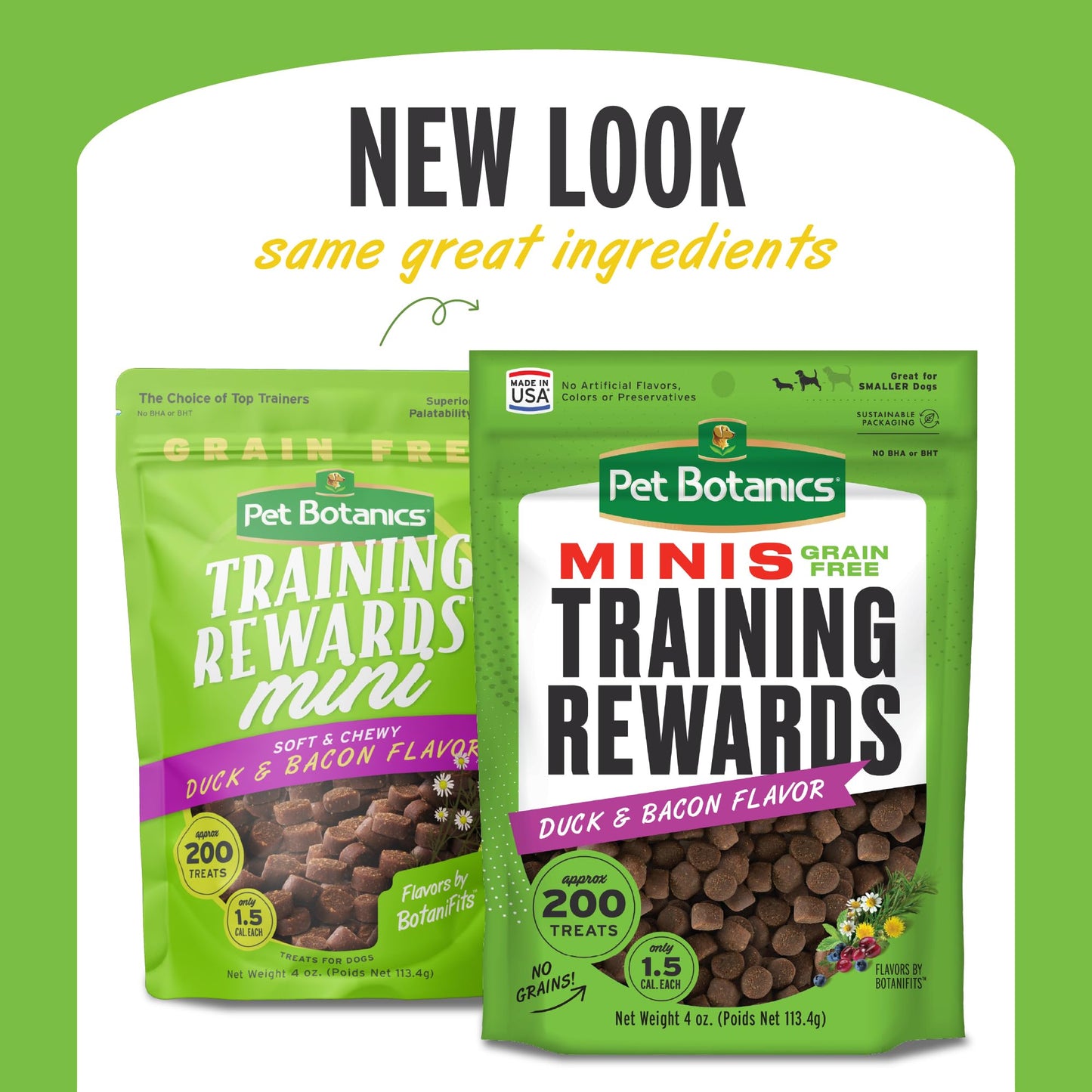 Pet Botanics Training Rewards Treats for Dogs, Made with Real Pork Liver, Focuses, Motivates, Rewards, Speeds Up Learning Curve, No BHA, BHT, Ethoxyquin, Bacon, 20 oz (1 pack)