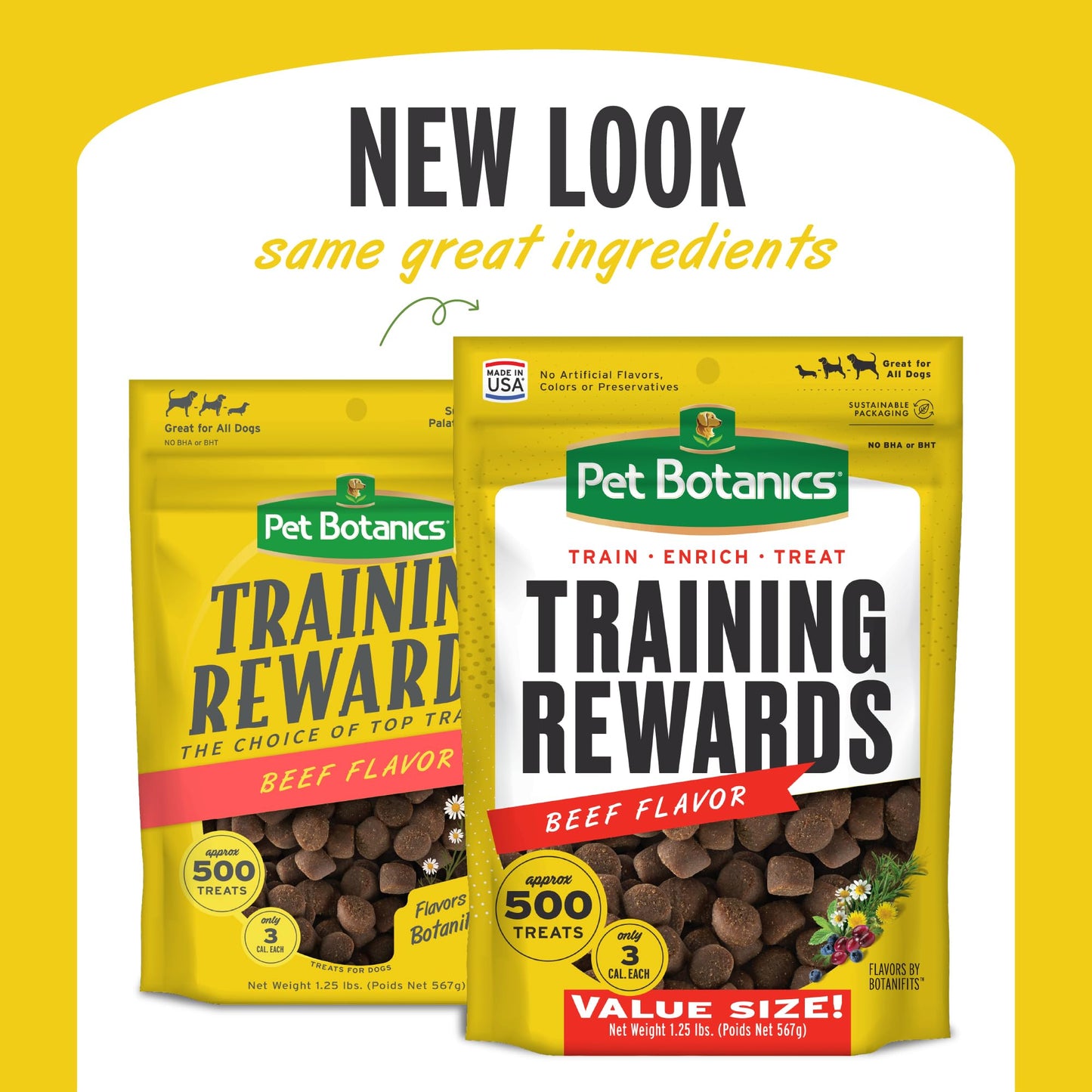 Pet Botanics Training Rewards Treats for Dogs, Made with Real Pork Liver, Focuses, Motivates, Rewards, Speeds Up Learning Curve, No BHA, BHT, Ethoxyquin, Bacon, 20 oz (1 pack)