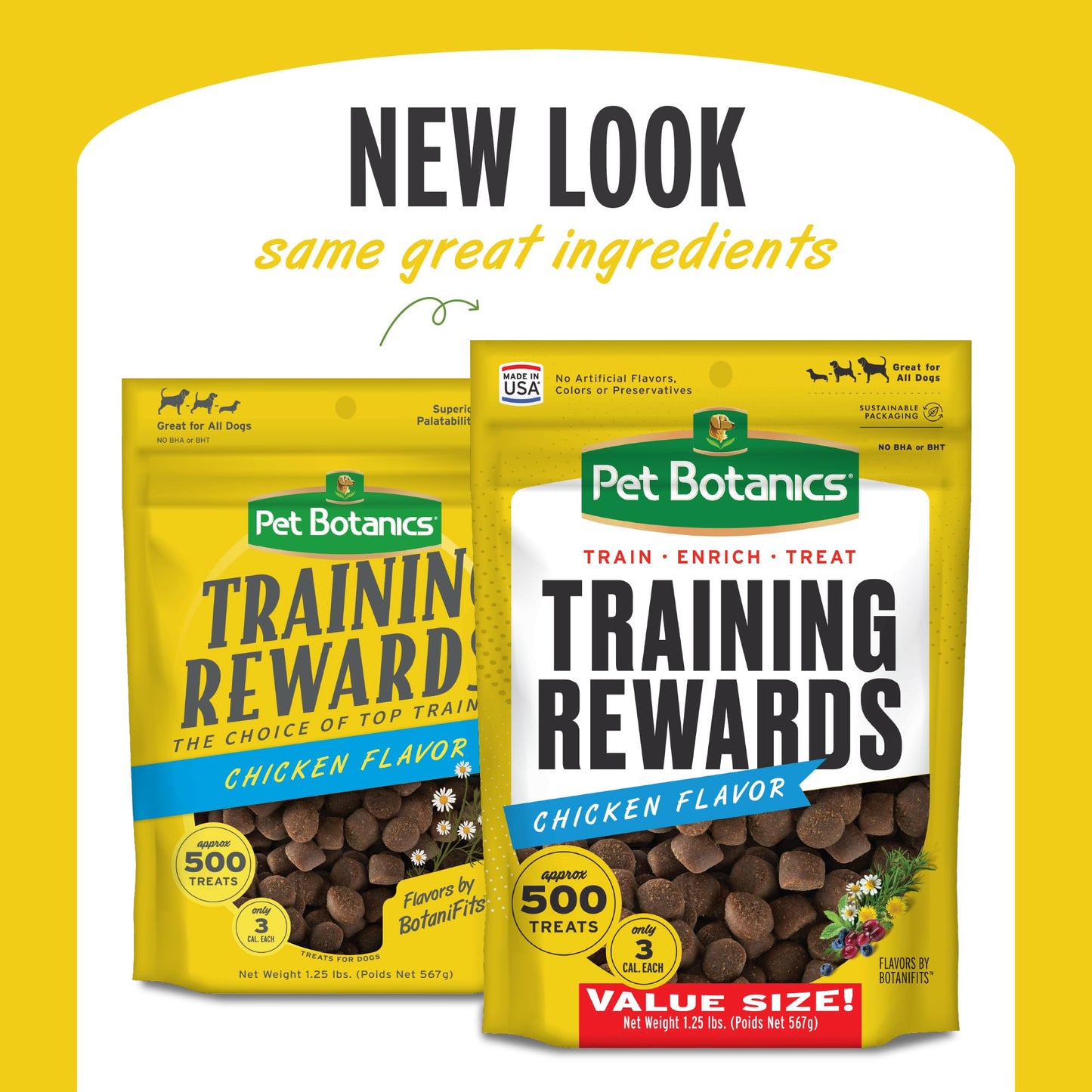 Pet Botanics Training Rewards Treats for Dogs, Made with Real Pork Liver, Focuses, Motivates, Rewards, Speeds Up Learning Curve, No BHA, BHT, Ethoxyquin, Bacon, 20 oz (1 pack)